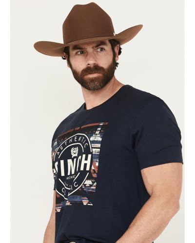 Cinch Men's Navy Short Sleeve Authentic T-Shirt2