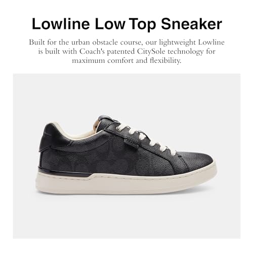 Image of Coach Womens Lowline Printed Leather