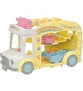 シルバニアファミリー ほいくえん のりもの 【 あそぼう！みんなのほいくえんバス 】 S-70 STマーク認証 3歳以上 おもちゃ ドールハウス Sylvanian Families EPOCH