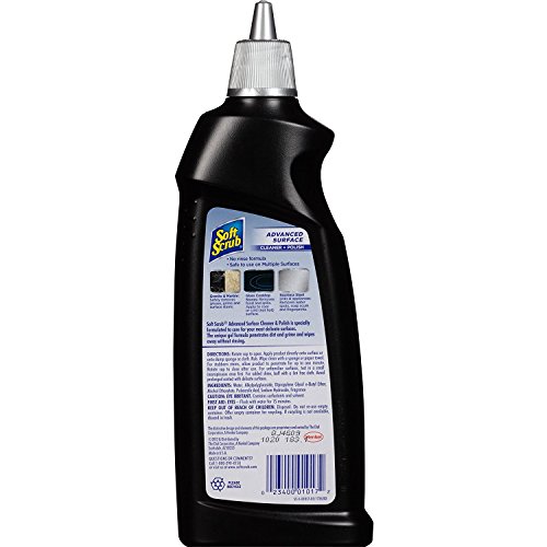 Soft Scrub Cleaner+Polish Advanced Surface Cleaner, No Rinse Gel, 20 Ounce, (Pack of 6) - Thumbnail 4