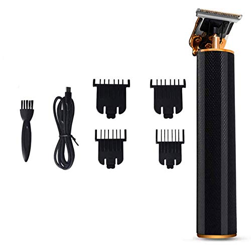 Electric Hair Clippers Outliner Grooming with Charger T-Blade Trimmer for Men & Barbers
