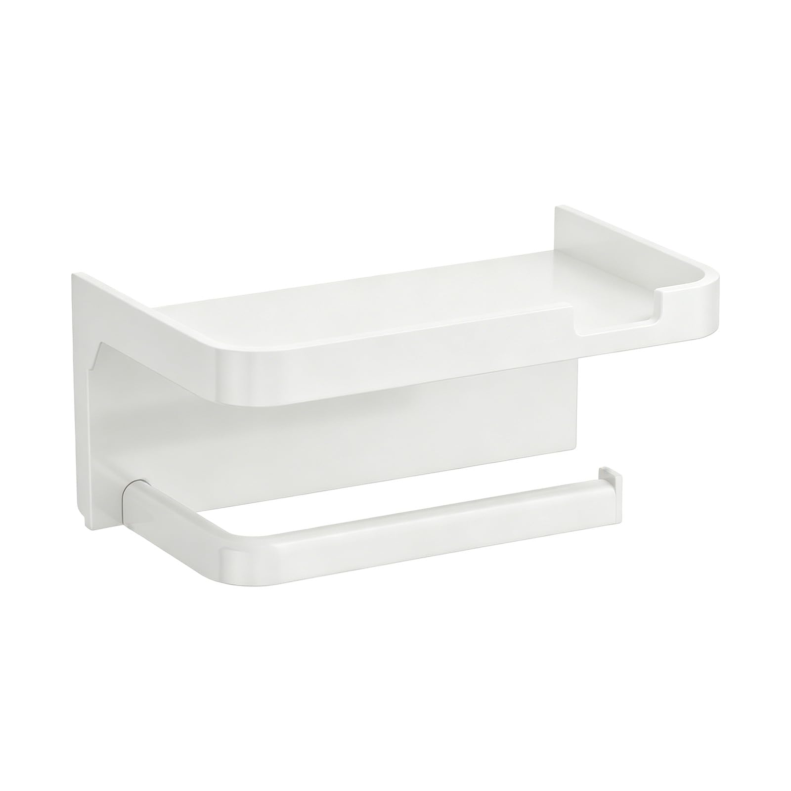 Hsyzygian Bathroom Featuring Phone Tray and Tissue Dispenser, No Drill Installation Home Phone and Holder