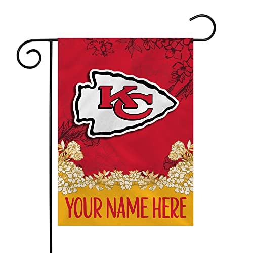 Image of Rico Industries NFL Standard /Primary Personalized 13 inch x 18 inch Double Sided Garden Flag