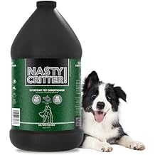 Nasty Critter! by Girl With The Dogs - Made in USA - Everyday Deep Cleaning Dog Conditioner for 8 Weeks and Up, 1 Gal