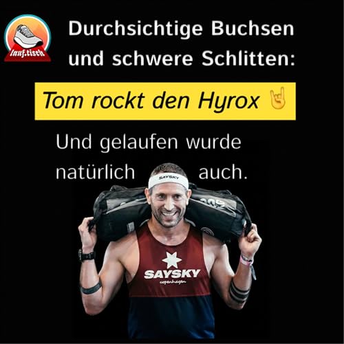 E26: Durchsichtige Buchsen & schwere Schlitten - Tom rockt den Hyrox 🤘