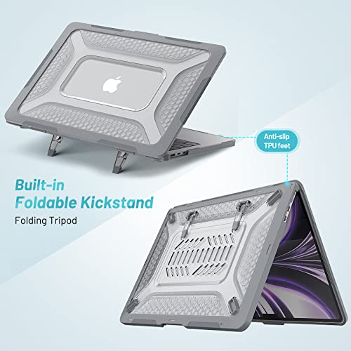 TYTX Compatible with MacBook Air 13.6 inch Case M4 M3 M2 2025 2024 2022 A3240 A3113 A2681 Mac Book Air 13.6 inch - Image 2