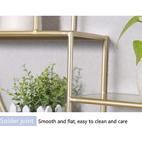 Présentoir décoratif rond pour ranger et embellir un mur de chambre