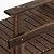 Outsunny 7' Wooden Garden Bridge with Safety Rails, Backyard Footbridge with Water-Resistant Varnish for Ponds, Creeks, Streams, Stained Finish