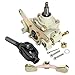 ICONSPORTSS Complete 4WD Rear Drive CV Axle Shaft Assembly Kit with Reverse Gearbox for DIY ATV, Go Kart, Quad Buggy - Includes Steering Spindles, Swing Arms, Drive Shaft Differential, Brake System,