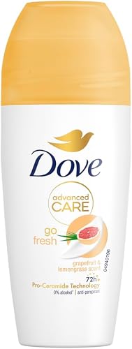 Dove Go Fresh Grapefruit and Lemongrass Antiperspirant Roll-On Deodorant 50ml