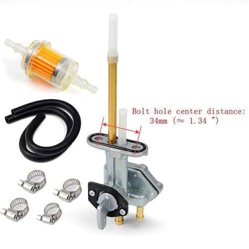 Llave de purga de gasolina compatible con modelos N 250R de 1988 a 2007 3