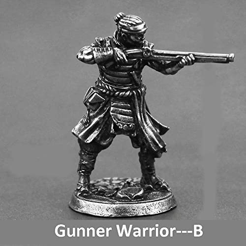 Muñeco Miniatura Samurai de Aleación DIY Militar miniatura 3