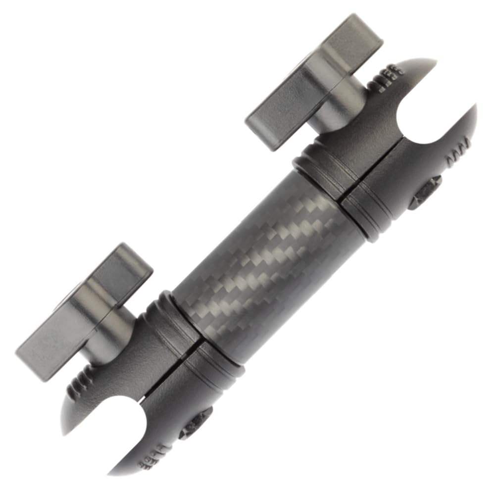 Bulletpoint Mounting Solutions Dash Mount 4.7" Arm Compatible with iPhone and Android Smartphones - Fits 20mm Attachment Ball (Matte Black Carbon