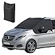 Frontscheibe Wrap Cover Ersatz für Mercedes Benz Vito W447 2014-2022, Sonnenschutz Frontscheibenabdeckung Reisemobil, 600D Wasserdichtes Oxford-Gewebe gegen Schnee EIS Frost Staub Sonne
