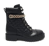 Footwear Dress Bootie Scarpe donna Guess anfibio Odyssa ecopelle black D22GU38 FL8ODSELE10 35