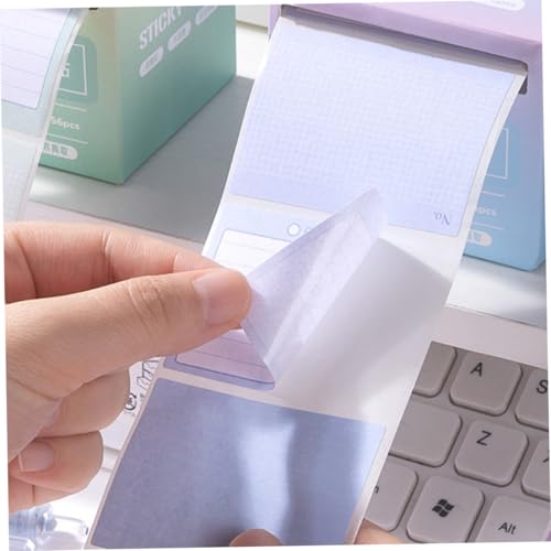 Blocs-notes auto-adhésifs extractibles en boîte distributrice de 4 pièces pour l'organisation - 6