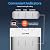 SOOPYK Self Cleaning Water Cooler Dispenser for 3-5 Gallon Bottles Bottom Load,Hot Cold and Room, Child Safety Lock, Empty Bottle Alert, White
