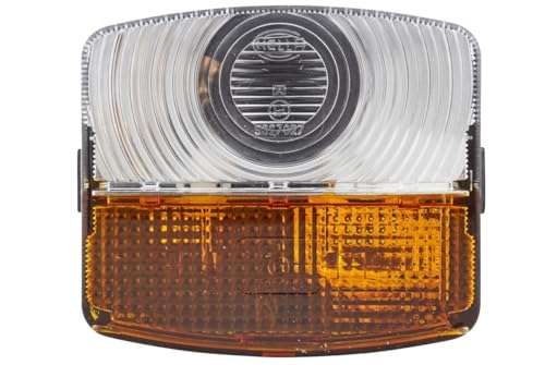 HELLA 2BE 003 182-091 Blinkleuchte - Halogen - 12/24V - Anbau/Schraubanschluss - Stecker: Flachstecker - links - Menge: 1