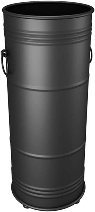 Racks Indoor Hallway,Modern Iron Umbrella Bucket with Mobile Drip Tray and Hooks,Home Hotel Office Umbrella Organizer for 8-12 Umbrellas (Color : White)