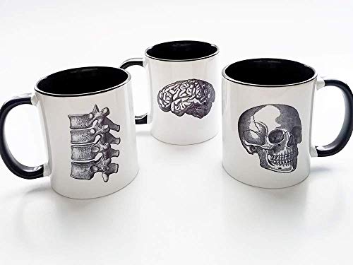 Taza de cerámica anatómica para café 11 oz miniatura 4