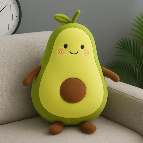 Image of Cute Plush Toy for Kids | | Soft Toys | Birthday Gift for Girls /Wife, Boyfriend /Husband, Soft Toys for Girls, Baby Toy (Random Color) Pack of 1 (Avocado Plush Soft Toy)