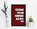 Inkdotpot Motivational Wall Art, Yesterday You Said Tomorrow. Just Do It.-Nike 8x10-inch Inspirational Success Quotes Home/Office Gift Wall Decor Print, 1-Pack, With BLACK FRAME