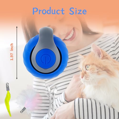 Speedy Tail 2.0 Bola interativa para gatos 2025 nova geração para ambientes internos automáticos com