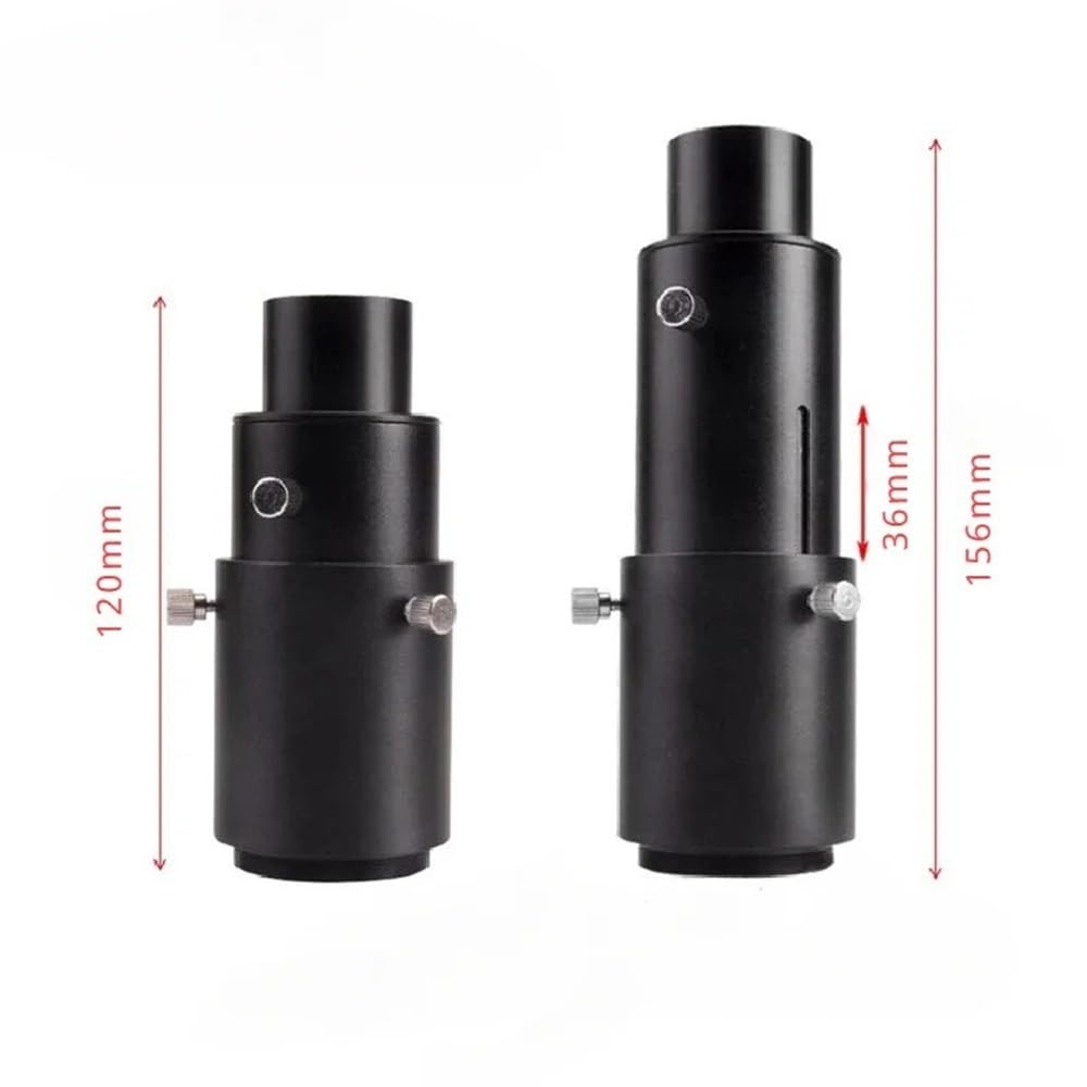 Akcesoria teleskopowe 3,2 cm teleskopowa rura przedłużająca adapter do kamery teleskopowej do lustrzanek, projekcja okularu ostrości z gwintem M42 (C z mocowaniem EOS RF)