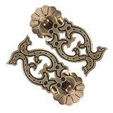 Poignées de tirage vintage : ces boutons d'armoire sont polyvalents et peuvent être utilisés sur une variété de meubles, tels que des armoires, des commodes, des tiroirs et des bibliothèques, des boutons de porte d'armoire