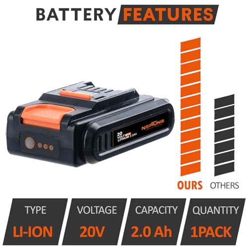 Image of Neptune Simplify Farming GT-20 2 in 1 Cordless Grass Trimmer & Brush Cutter with 2000 mAh Battery, Fast Charger, & Sharp Blades Electric Lawn Mower Telescopic Weed Eater Cutting Machine for Gardening