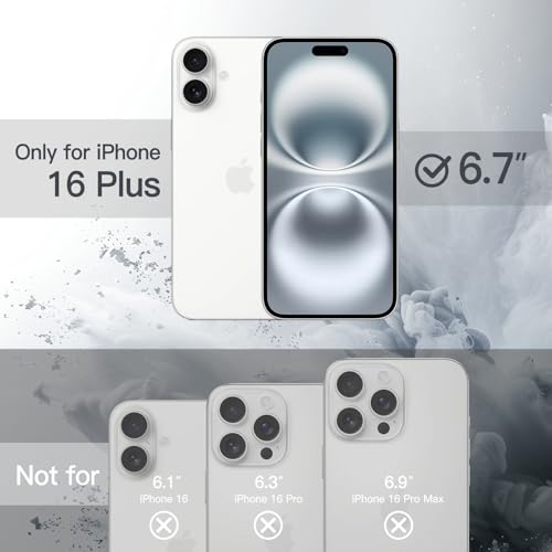 JETech Case for iPhone 16 Plus, White by JETech - Used condition - Image 2