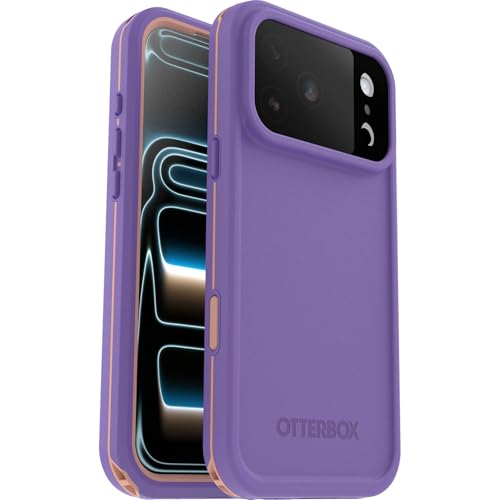 Image of OtterBox iPhone 17 Pro Max (Only) FRĒ Series Waterproof Case with MagSafe - Rule of Plum (Purple) - Sleek & Stylish - Waterproof iPhone Case up to 2 Meters - IP68 - Phone Case for Swimming /Snorkeling