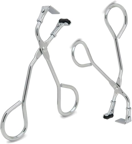 Profesional - Mini rizador de pestañas de acero inoxidable con almohadillas de repuesto para un aspecto dramático de pestañas y se adapta a todas