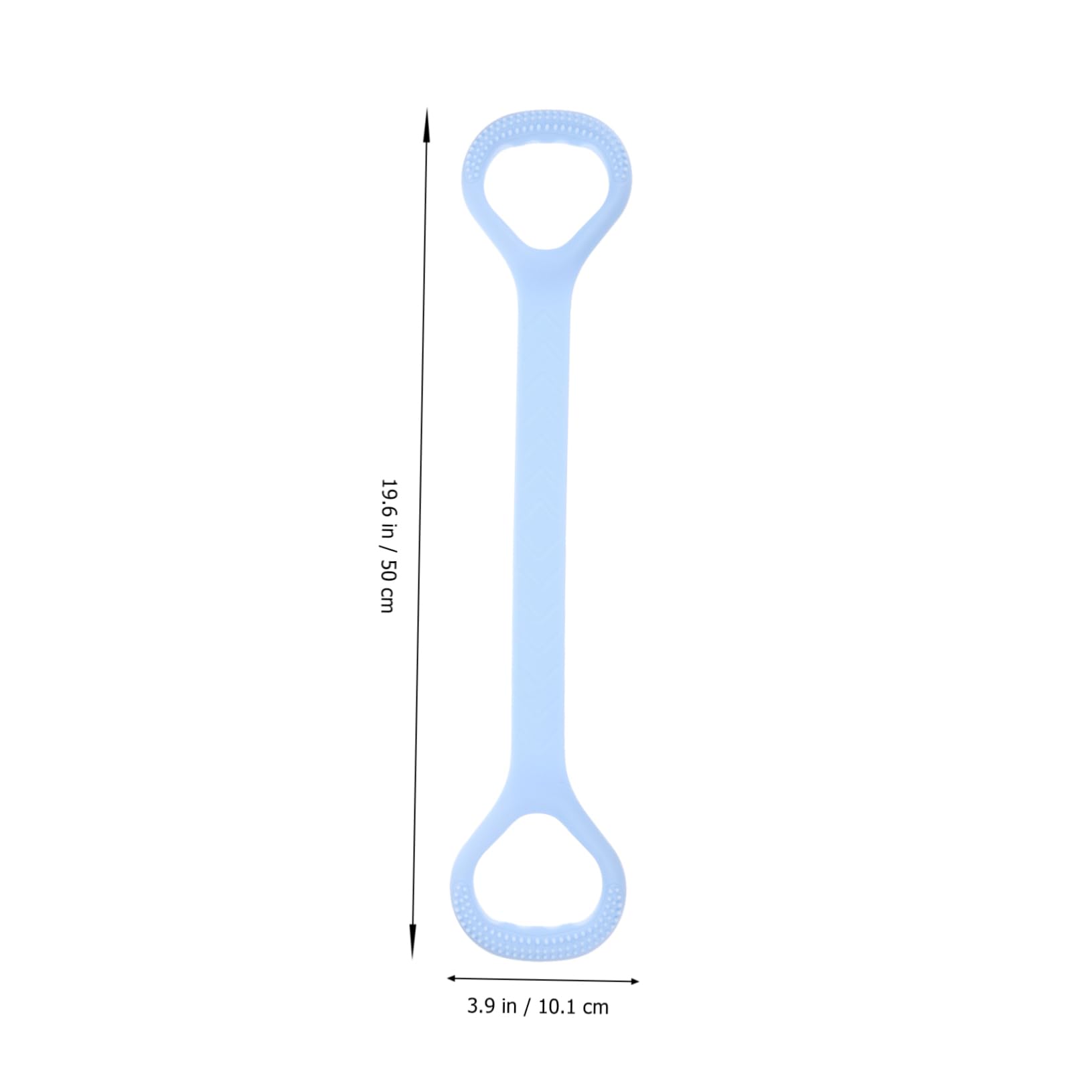 SUPVOX Figura 8 tenditore fasce per esercizi fasce fitness fascia elastica gruppo musicale bande di resistenza dell'allenamento cinghia elastica per yoga Gel di silice Sky-blue