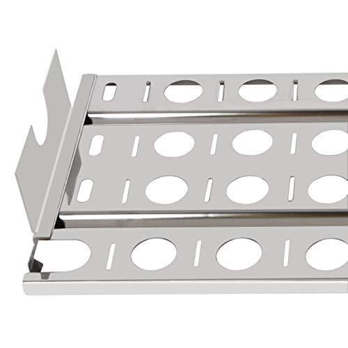 Gassaf Heat Plate For Lynx Cs30, L27, L30, L30Psp, L30Apsfr, L36, L42, L54, Lbq27Fr Gas Grill, 50-Pack Ceramic Briquettes & 2-Pack Stainless Steel Briquette Trays thumb #5