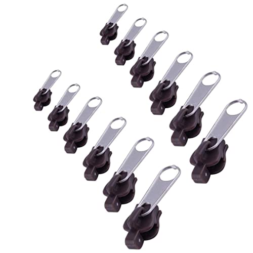 Zipper remplacement Instant Fix Kit de réparation de curseur à fermeture éclair Zice Zipper tirener12pcs Cover