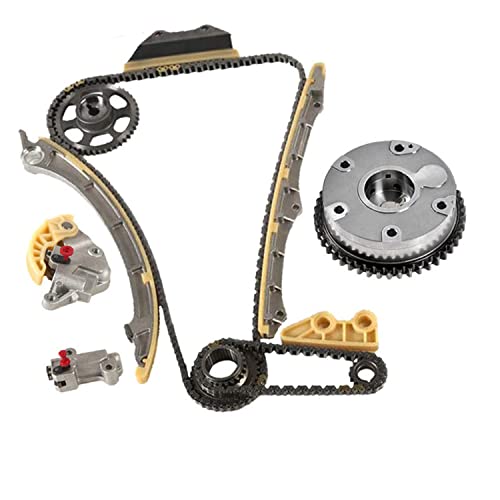 INGKAN Engine Timing Chain Kit with Camshaft Adjuster 14210-PNA-000 Fits for ILX Accord Civic Crosstour CR-V 2.4L Car Timing Chain Replacement Parts, Replace OE 14510-R40-A01 13620-RAA-A02
