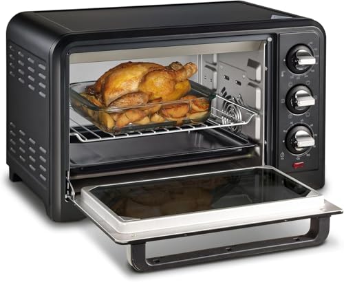 Moulinex Optimo OX4448- Horno de Conveccción de 19 L, 6 Modos de Cocción , Termostato hasta 240 y Temporizador hasta 120 Minutos, Bandeja de Horneado y Rejillas Reversibles, Diseño Compacto - imagen 8