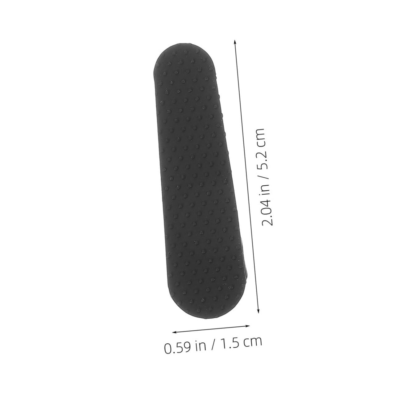 200 empuñaduras de silicona antideslizantes para colgar madera y plástico, almohadillas adhesivas resistentes para conservación de ropa y soluciones de almacenamiento seguro