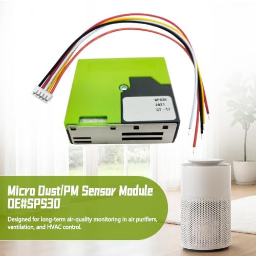 PM2.5 Particle Sensor SPS30 with I2C UART Digital Output 5V Supply for HVAC — 사진 2