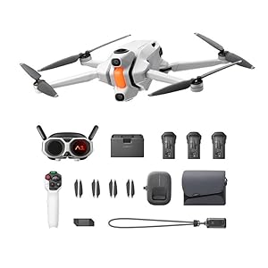 Antigravity A1 Drohne (Powered by Insta360) - INFINITY Bundle 8K 360 Grad Faltbare Drohne & Brille für Immersiven Flug mit Point-to-Fly Bewegungssteuerung mit Koffer/3x High Power Batterien