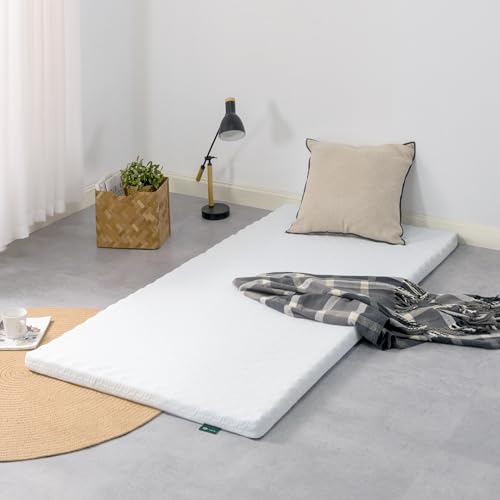ZINUS�}�b�g���X �g�b�p�[ ����5cm �V���[�g�Z�~�V���O�� �}�b�g���X�p�b�h Convoluted Swirl
