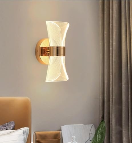 Image of BrightLyt Wall Light for Living Room, Modern Wall Lamps for Bedroom, Wall Lights for Home Decoration, Bedside Wall Lamp, Hotels and Restaurants (Pack of 1) (WL06 BLS)