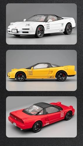 Image of Invite 1:24 Scale Honda Acura NSX NA1 Die-Cast Model Car - Alloy Metal Pullback Toy Car with Openable Doors, Lights & Music - Luxury Sports Car Toy for Kids & Collectors [Random Color]