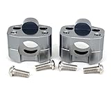 ➤ Funktion – Dies ist eine Lenkerhalterung, die Ihre Standard-Lenkerhalterung mit 22 mm Klemme bis 28 mm austauschen kann. Dies bedeutet, dass Sie einen 28 mm großen übergroßen Lenker anstelle Ihres Originalteils verwenden sollten.