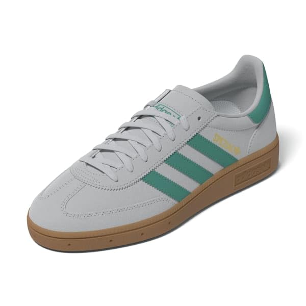 adidas GRETWO/PURTEA/GUM2 Unisex Handball Spezial J Grey twoPure Teal/Gum 2 3.5 US, Wide Little_Kid