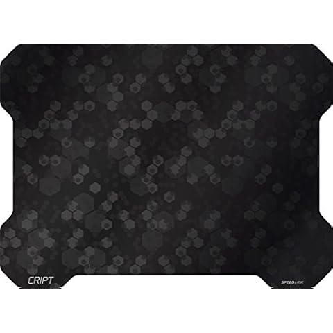 SPEEDLINK SL-620102-BK CRIPT Ultra Thin Gaming Mousepad - Black Cover