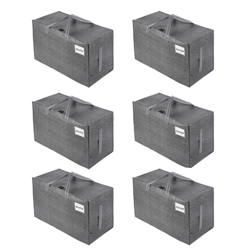 VENO 6 Pack Moving and Storage Bags