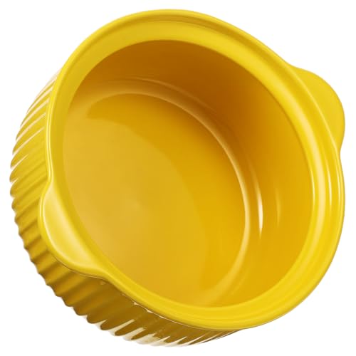 BESTonZON AtH Z~bN {E ramen bowl rice bowl v[g 蔫 pX^  M t{E J[T_{E Z Yellow