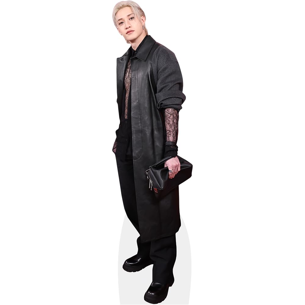 Celebrity Cutouts Life Size Cutout Bang Chan (Black Outfit)
